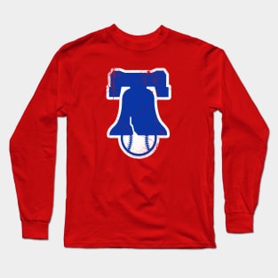 Liberty Ball, baseball - Red Long Sleeve T-Shirt